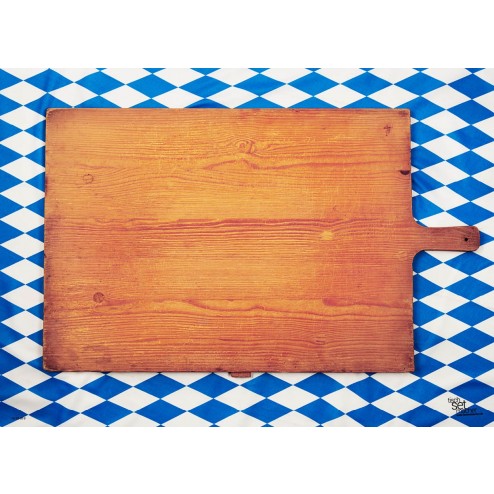 Tischset | Platzset - Brotzeitbrett - aus Papier - 44 x 32 cm
