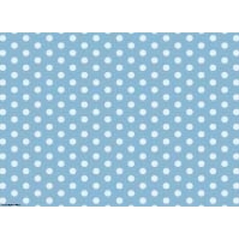 Tischsets | Platzsets - Muster "blau gepunktet" aus Papier - 44 x 32 cm