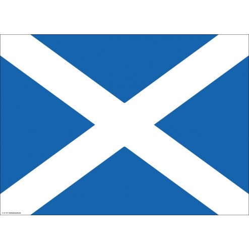 Flagge Schottland - Tischset aus Papier 44 x 32 cm