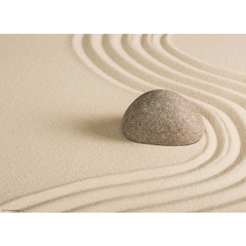 Zen Stein - Tischset aus Papier 44 x 32 cm