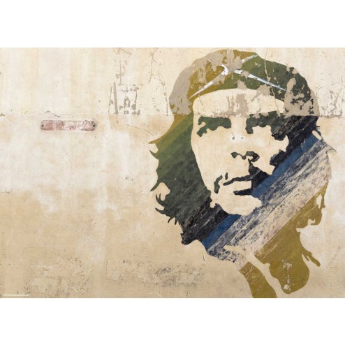 Che Guevara Wandmalerei - Tischset aus Papier 44 x 32 cm