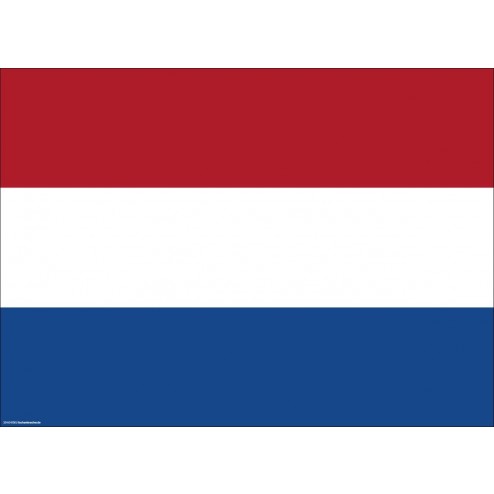 Flagge Niederlande - Tischset aus Papier 44 x 32 cm
