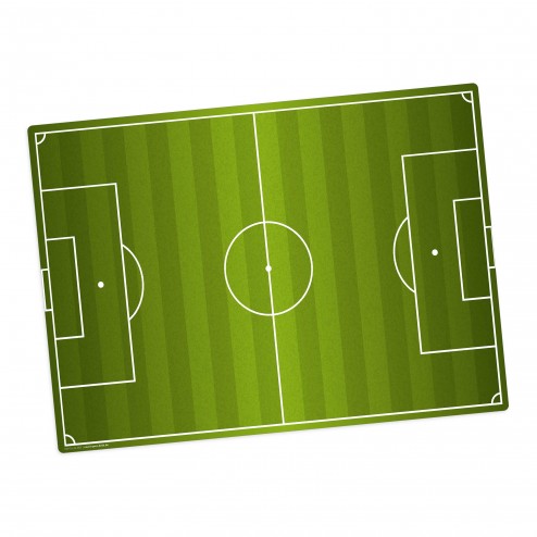 Fußballfeld – Tischset aus Premium Vinyl (abwaschbar) – 1 Stück – 44 x 32 cm