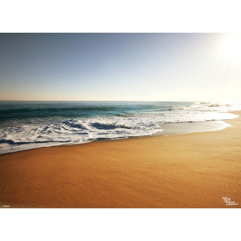 Tischset | Platzset - am Strand - aus Papier - 44 x 32 cm