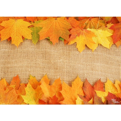 Tischsets | Platzsets - Farbenfrohe Herbstblätter aus Papier - 44 x 32 cm