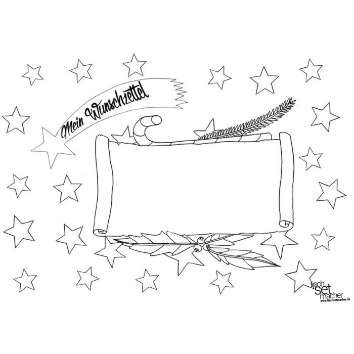 Tischsets Platzsets Malvorlage Weihnachten Tischsets Platzsets Malvorlage Weihnachten