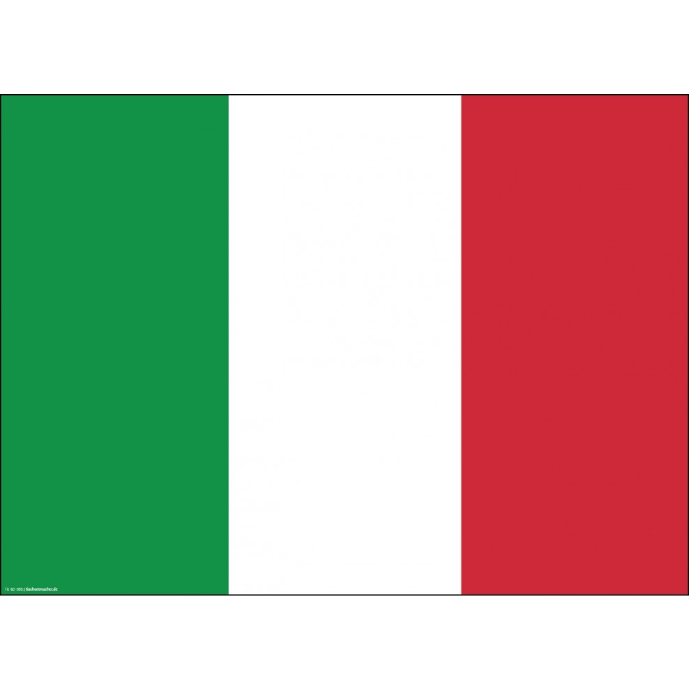 Nationalflagge Italien Platzset Von Tischsetmacher De Tischsetmacher De