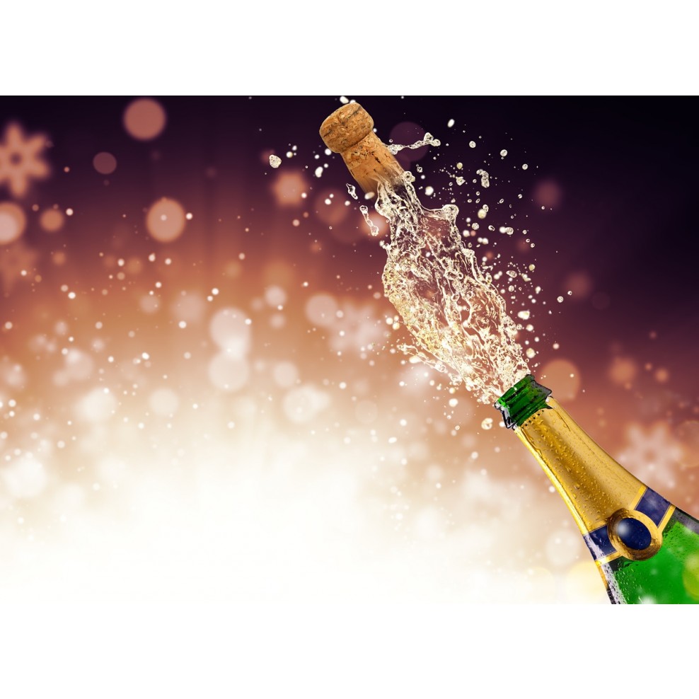Tischsets Platzsets Silvester Knallender Sektkorken Aus Papier 44 X 32 Cm Tischsetmacher De
