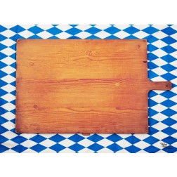 Tischset | Platzset - Brotzeitbrett - aus Papier - 44 x 32 cm