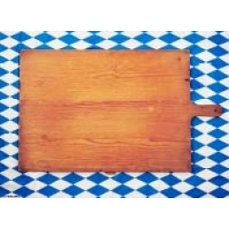 Tischset | Platzset - Brotzeitbrett - aus Papier - 44 x 32 cm