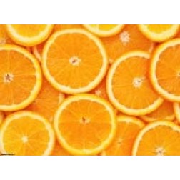 Tischsets | Platzsets - Fruchtig "Orangenscheiben" aus Papier - 44 x 32 cm