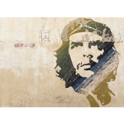 Che Guevara Wandmalerei - Tischset aus Papier 44 x 32 cm