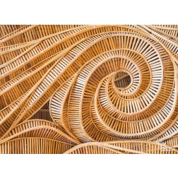 Holzschnecke - Tischset aus Papier 44 x 32 cm