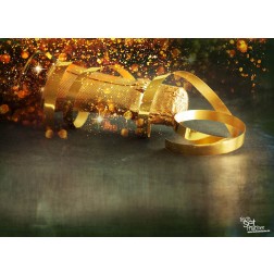 Tischsets | Platzsets - Silvester "Flaschenhals links oben" aus Papier - 44 x 32 cm