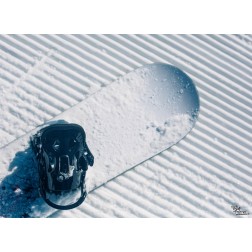 Tischsets | Platzsets - Snow "Snowboard links unten" aus Papier - 44 x 32 cm
