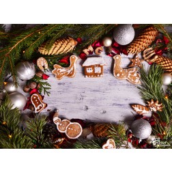 Tischsets | Platzsets - Weihnachten "Weihnachtsdekor" aus Papier - 44 x 32 cm