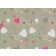 Muster aus Herzen & Blumen - Tischset aus Papier 44 x 32 cm