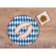 Deftige Weißwurst - Tischset aus Papier 44 x 32 cm