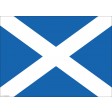 Flagge Schottland - Tischset aus Papier 44 x 32 cm