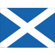 Flagge Schottland - Tischset aus Papier 44 x 32 cm