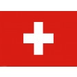 Flagge Schweiz - Tischset aus Papier 44 x 32 cm