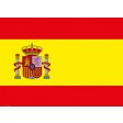 Flagge Spanien - Tischset aus Papier 44 x 32 cm