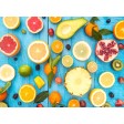 Tischsets | Platzsets - Gesund & Frisch "Vitaminbombe" aus Papier - 44 x 32 cm