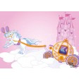 Tischsets | Platzsets - Kindergeburtstag "Himmelskutsche" aus Papier - 44 x 32 cm