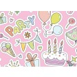 Tischsets | Platzsets - Kindergeburtstag "Party" aus Papier - 44 x 32 cm
