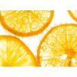 Tischsets | Platzsets - Fruchtig "Orangenscheiben im Wasser" aus Papier - 44 x 32 cm