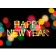 Tischsets | Platzsets - Silvester "Happy New Year" aus Papier - 44 x 32 cm