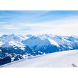 Tischsets | Platzsets - Snow "Alpenpanorama" aus Papier - 44 x 32 cm