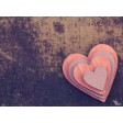 Tischsets | Platzsets - Valentinstag "Herz in Herz" aus Papier - 44 x 32 cm