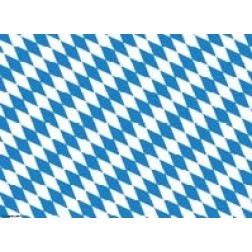Flagge Bayern - Tischset aus Papier 44 x 32 cm