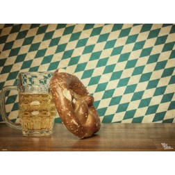 Tischset | Platzset - bayerisch Vintage Style - aus Papier - 44 x 32 cm