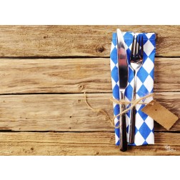 Tischset | Platzset - bayerische Serviette - aus Papier - 44 x 32 cm