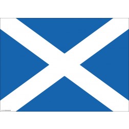 Flagge Schottland - Tischset aus Papier 44 x 32 cm