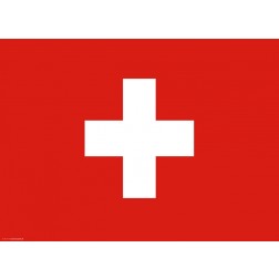 Flagge Schweiz - Tischset aus Papier 44 x 32 cm