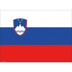 Flagge Slowenien - Tischset aus Papier 44 x 32 cm