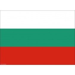 Flagge Bulgarien - Tischset aus Papier 44 x 32 cm