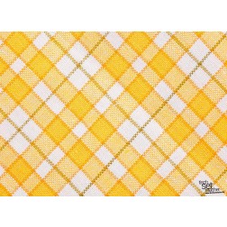Tischsets | Platzsets - Muster "gelb" aus Papier - 44 x 32 cm