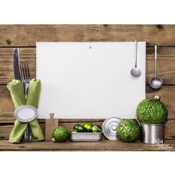 Tischsets | Platzsets - Food "weihnachtlich" aus Papier - 44 x 32 cm