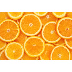 Tischsets | Platzsets - Fruchtig "Orangenscheiben" aus Papier - 44 x 32 cm
