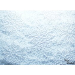 Tischsets | Platzsets - Weihnachten "Schneeflockenmuster" aus Papier - 44 x 32 cm
