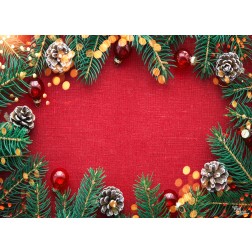 Tischsets | Platzsets - Weihnachtsdekor 3 - aus Papier - 44 x 32 cm