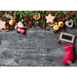 Tischsets | Platzsets - Weihnachten "Strumpf" aus Papier - 44 x 32 cm