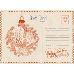 Tischsets | Platzsets - Postkarte - aus Papier - 44 x 32 cm