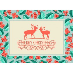 Tischsets | Platzsets - Merry Christmas - aus Papier - 44 x 32 cm
